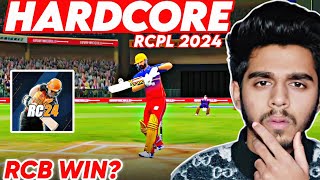 RCB❤ VS LSG💙  MATCH NO4  RCPL REAL CRICKET 24 [upl. by Berghoff]