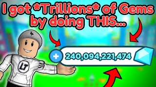 I got TRILLIONS of GEMS in Pet Sim X Heres How [upl. by Evered539]