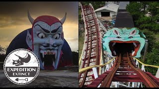 The Abandoned History of The Two Miracle Strip Amusement Parks amp Floridas LostFirst Rollercoaster [upl. by Ardekal]