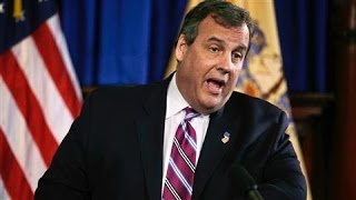 Christie to Reporters No OffTopic Questions [upl. by Chev]