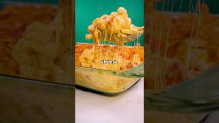 The ULTIMATE cheese pull from Tinis baked mac and cheese [upl. by Nallaf]