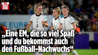 FrauenEM DFBFrauen begeistern zum Auftakt gegen Dänemark  Reif ist Live [upl. by Wardle]