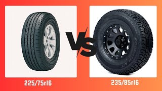 Tire Size 22575r16 vs 23585r16 [upl. by Naitirb334]