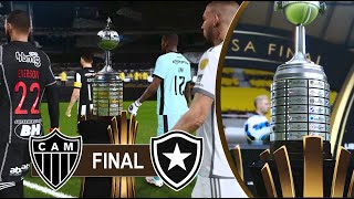 Atlético Mineiro vs Botafogo ● Final Copa Libertadores 2024 ● Gameplay Pes 2021 [upl. by Ynafetse930]