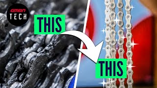 Mountain Bike Drivetrain Deep Clean  How To Wash amp Degrease Your Chain [upl. by Ahouh]