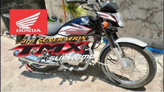 Honda TMX Supremo 150 3rd generation 2022 review  specs [upl. by Sanfred]