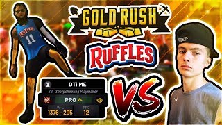 1st GOLD RUSH  RUFFLES WINNER vs HANKDATANK • 1000 LSK MyPARK TOURNEY  NBA 2K19 [upl. by Ahsiela]