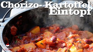 Chorizo Kartoffeleintopf aus dem Dutch Oven [upl. by Darrow]