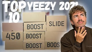 Top 10 BEST Yeezy Sneakers 2021 [upl. by Hayalat]