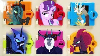 My Little Pony Villains Took Twilights Crown Trapped Doors Surprise [upl. by Frasco]