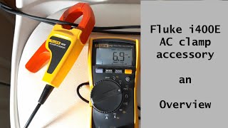 English Sub Fluke i400e AC Clamp Accessory Measuring Large Current with a Digital Multimeter [upl. by Llerdnad]