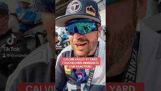 TITANS SUPERFAN Titan Anderson’s Reaction to CALVIN RIDLEY’S 41 Yard Touchdown shorts Titans [upl. by Aihppa]