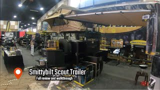 Episode 2 Smittybilt Scout trailer full walk through [upl. by Hewie]