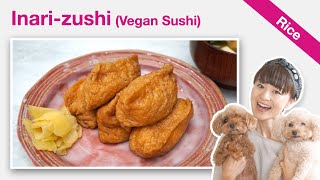 How To Make InarizushiInari Sushi Recipe  Vegan Miso Soup  YUCa’s Japanese Cooking [upl. by Llerrah]