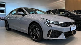 4K 2025 KIA K5 FL Hybrid quotWolf Gray  Blackquot Walkaround Review [upl. by Sellma]