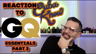 REACTION TO GQ ESSENTIALS CELEBRITY FRAGRANCES PART 2 [upl. by Aneg891]