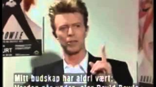 David Bowie Saying His Own Name [upl. by Yornoc]