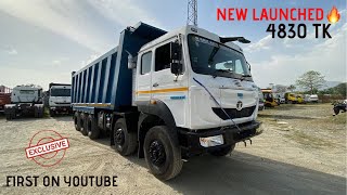 India’s biggest tipper  NEW TATA SIGNA 4830 tk Bs6ll 🔥 इतनेfeatures और कहा मिलेंगे 🙀 [upl. by Eirrehs]