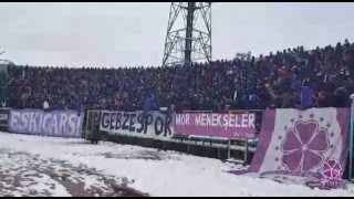 Gebzespor tribünlerinden Karagümrüğe Gönderme [upl. by Vail]