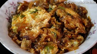 Ande ka khaginaNashte ka khaginaHyderabadi special nashta recipe by Deccanis Kitchenquick Recipe [upl. by Lenore]