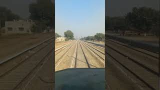 Live view from cab of chinese locomotive leading fastest train crossing through Renala Khurd live [upl. by Rider]