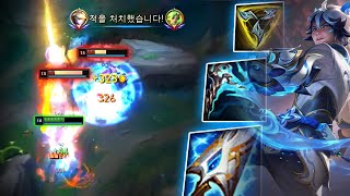 DEFT Ezreal  1v9 HardCarry KR Challenger with this Build [upl. by Alaham]