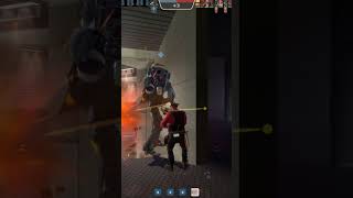 Engineer explodes a robot on the head with guitar funny tf2 robot [upl. by Anaej]