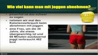 Abnehmen mit Joggen [upl. by Latterll]