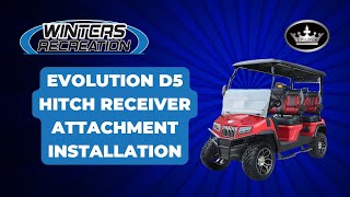 Evolution D5 Ranger amp D5 Maverick Hitch Receiver Attachment Installation [upl. by Jagir]