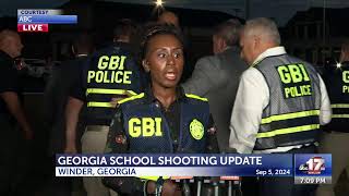 Press conference for Georgia school shooting [upl. by Phylis812]