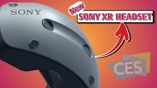 Sony announces ‘spatial content creation system’ with XR headmounted display  CES 2024 [upl. by Roderick]