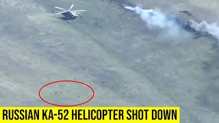 Russian KA52 Helicopter Crashed in the Donetsk region [upl. by Bergwall150]