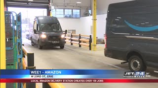 Local Amazon delivery station creates over 100 jobs [upl. by Aramal]