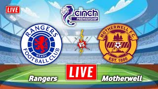 Rangers vs Motherwell Live Stream  Scottish Premiership  Motherwell vs Rangers Live Stream [upl. by Alleb]