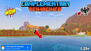 ✅ Complementary Reimagined Shaders Minecraft PE 12110  Shader MCPE 121  No Clickbait [upl. by Naivad]