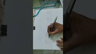 bordar designbordar linehow to draw saree bordar linebeautiful drawing [upl. by Mayrim343]