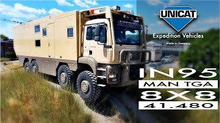 UNICAT Expedition Vehicle IN95 MAN TGA 41480 8X8 [upl. by Frank]