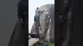 Pack 6C  Burbage South Valley climbing bouldering rockclimbing outdoorclimbing [upl. by Nicolle]