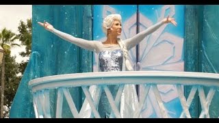 Frozen Royal Welcome Parade at Disneys Hollywood Studios [upl. by Patterson722]