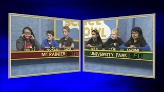 Science Bowl 201617 Mt Rainier vs University Park [upl. by Raine]