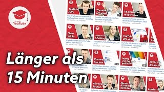 Videos länger als 15 Minuten hochladen  QuickTipp [upl. by Ayhdiv]