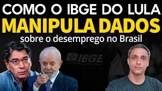 Como o IBGE do LULA está fraudando dados sobre o desemprego no Brasil  A Argentina nos ensina [upl. by Anihsit]