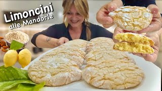 BISCOTTI LIMONCINO 🍋 Mandorle e Limone 🍋 DESSERT facili e veloci [upl. by Mcgurn]