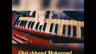 Ghei Chhand Makarand  Katyar Kaljat ghusli  Harmonium cover [upl. by Ellerd]