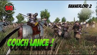 Bannerlord 2 HOW TO COUCH LANCE with X button [upl. by Elik294]