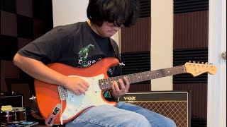 Cliffs of Dover  Eric Johnson Cover [upl. by Kcinemod]