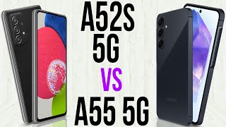 A52s 5G vs A55 5G Comparativo e Preços [upl. by Marillin]