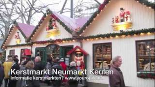 Kerstmarkt Neumarkt Keulen [upl. by Telfer528]