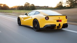 Novitec Rosso Ferrari F12 Exhaust [upl. by Nnylhsa]