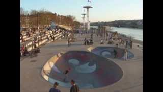 SKATER LYON SKATEPARK [upl. by Nohsreg446]